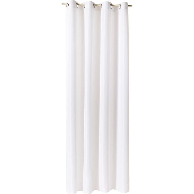 Rideau ESSENTIAL coloris blanc 140 x 240 cm
