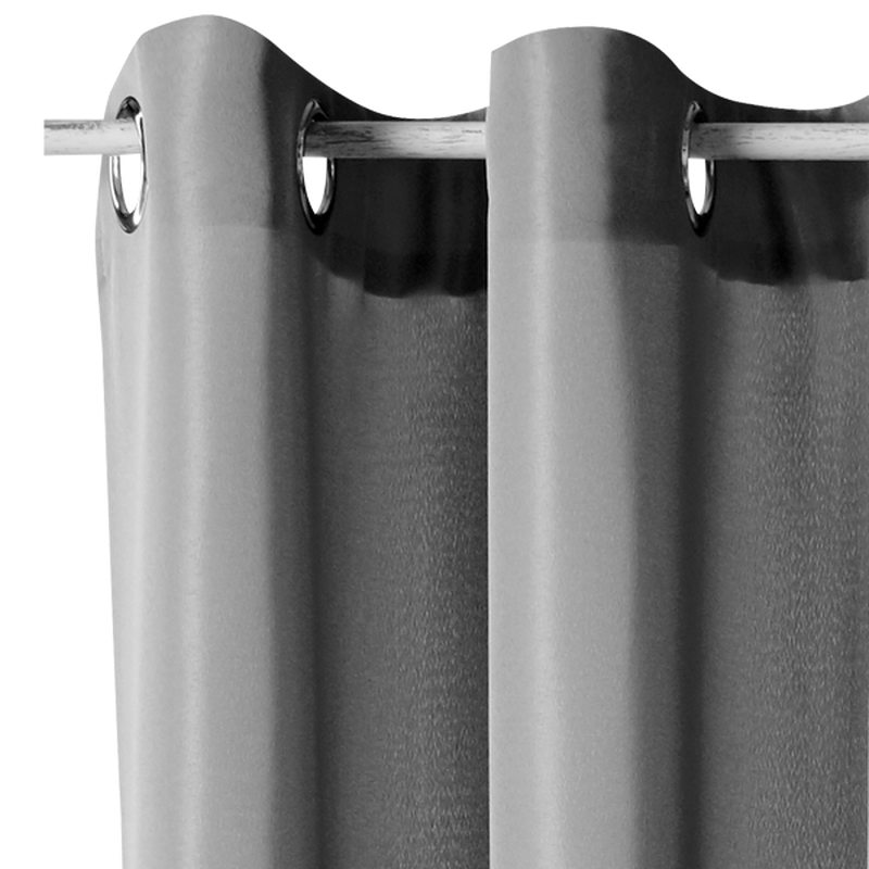 Rideau ESSENTIAL coloris gris perle 140 x 240 cm