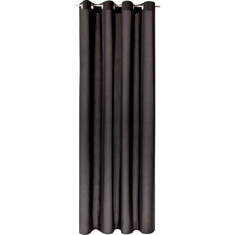 Rideau ESSENTIAL coloris noir 140 x 240 cm