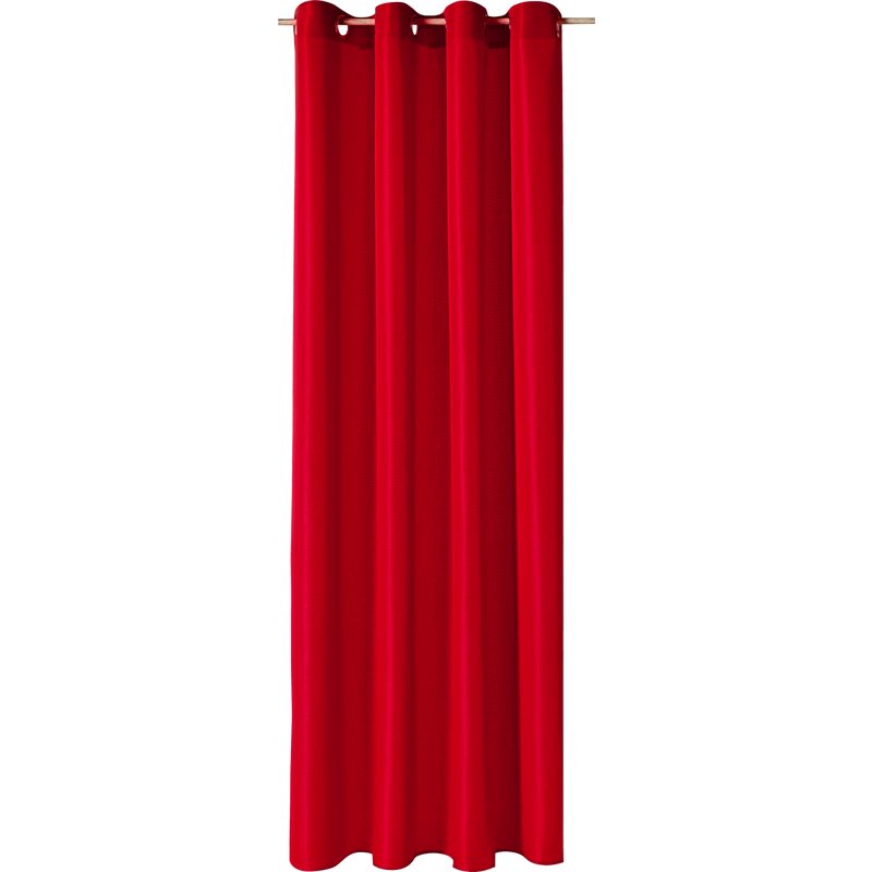 Rideau ESSENTIAL coloris rouge 140 x 240 cm