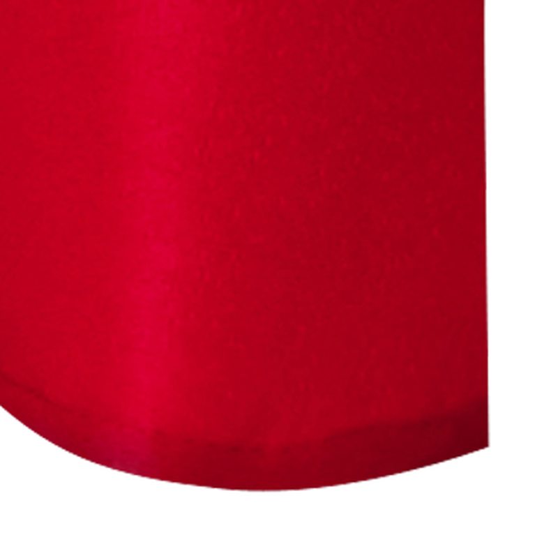 Rideau ESSENTIAL coloris rouge 140 x 240 cm