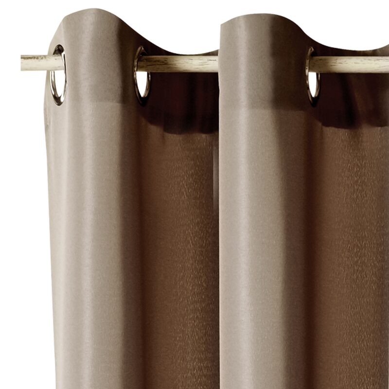 Rideau ESSENTIAL coloris taupe 140 x 240 cm