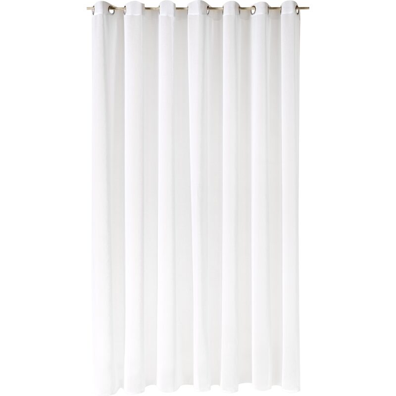 Voilage ZEPHYR coloris blanc 280 x 240 cm