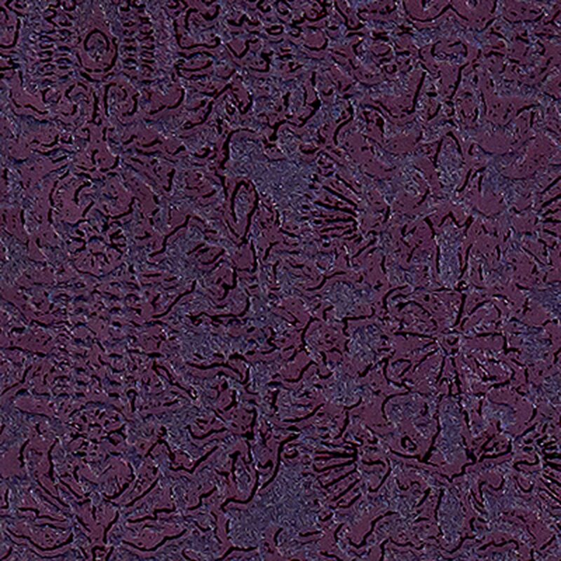 Papier peint intissé PONDICHERY coloris améthyste