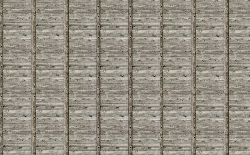 Papier peint intissé PALM BEACH coloris gris patiné