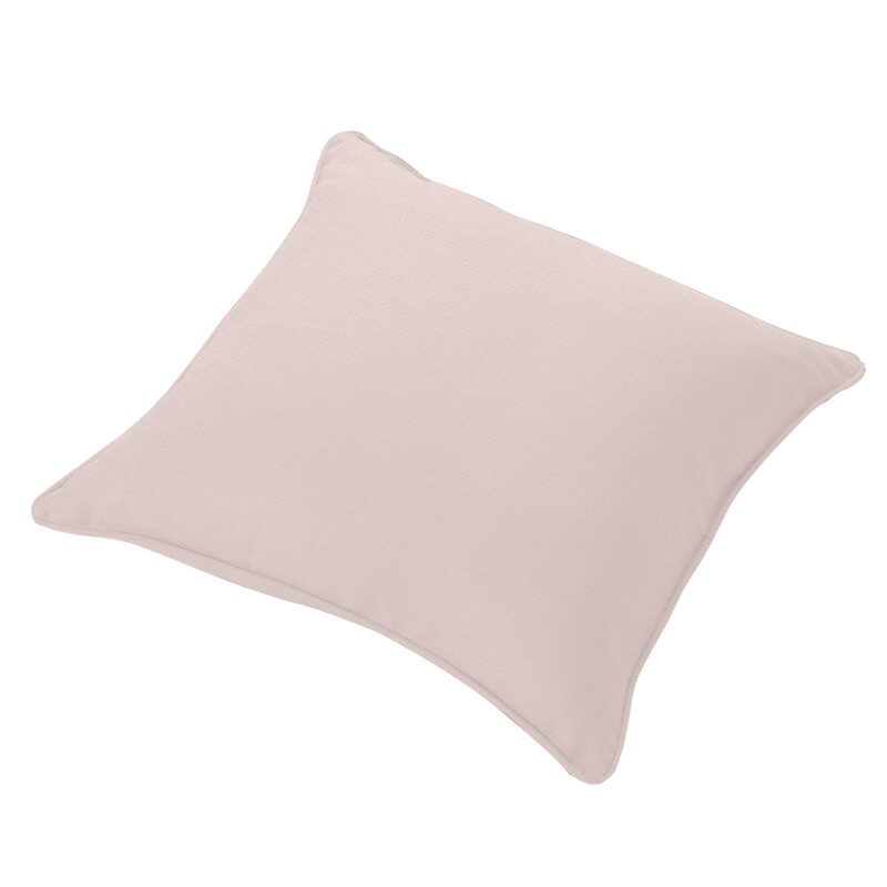 Coussin TANGO coloris rose pâle 45 x 45 cm