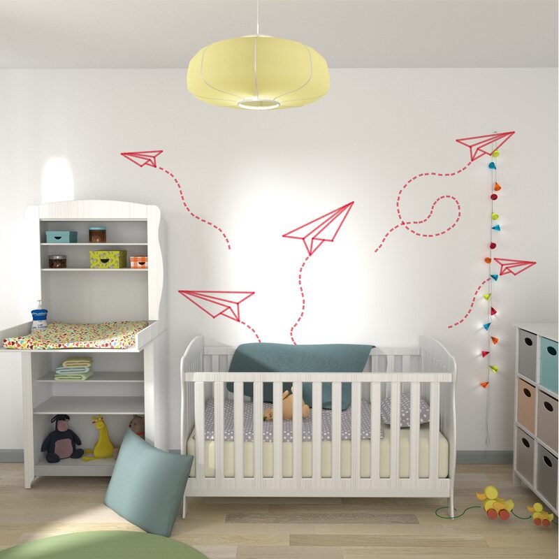 Masking tape RAYURE coloris rouge