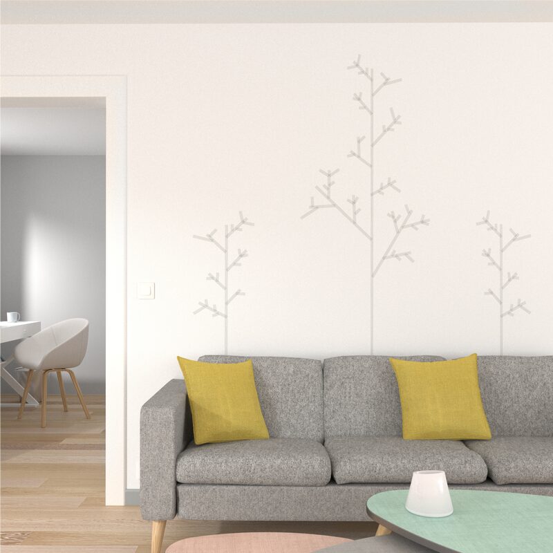 Masking tape LIGNE coloris gris