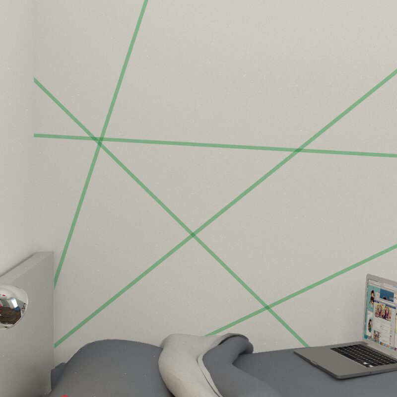Masking tape UNI coloris vert émeraude