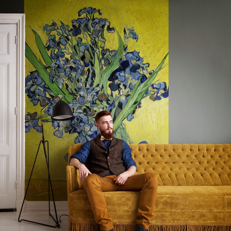 Papier peint panoramique L VAN GOGH IRIS 186 x 270 cm