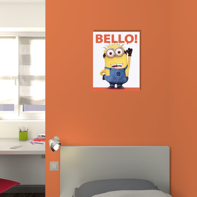 Tableau MINIONS BELLO 40 x 50 cm