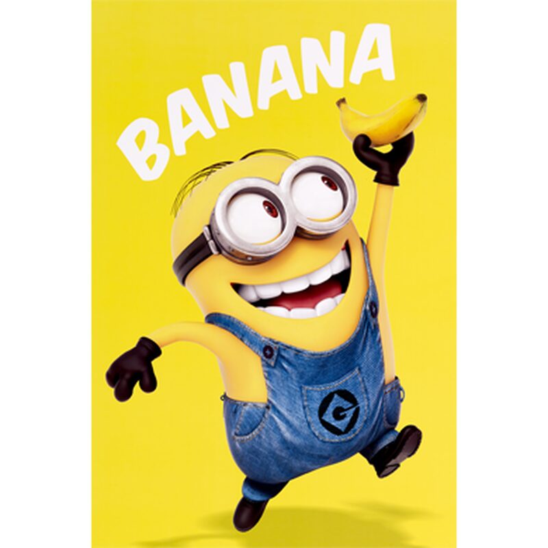 Tableau MINIONS BANANA 61 x 91 cm