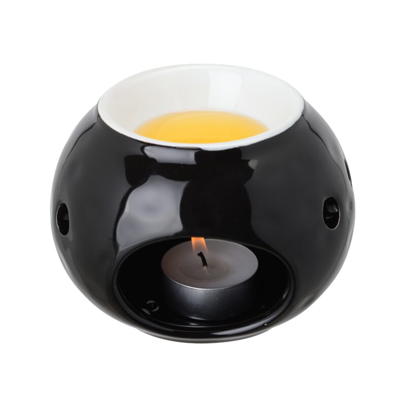 Brûleur BOULE coloris noir