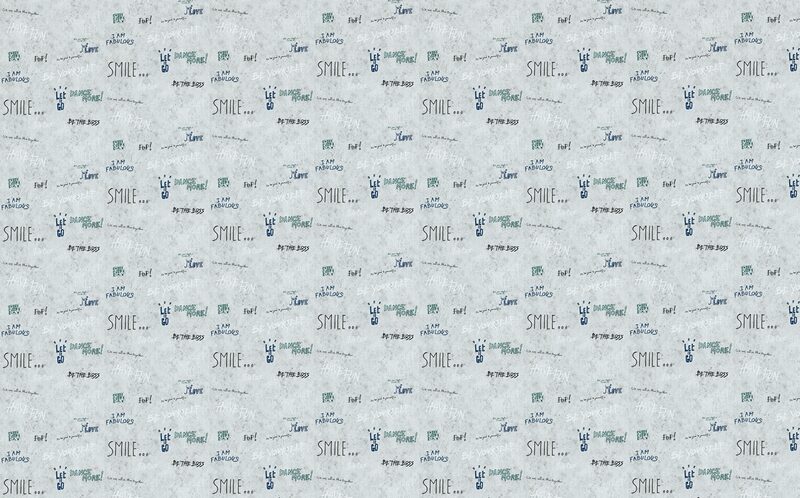 Papier peint POP TAG coloris Gris clair