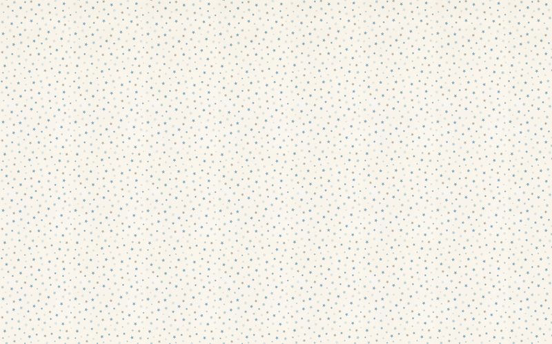 Papier peint vinyle STELLA coloris bleu glacier