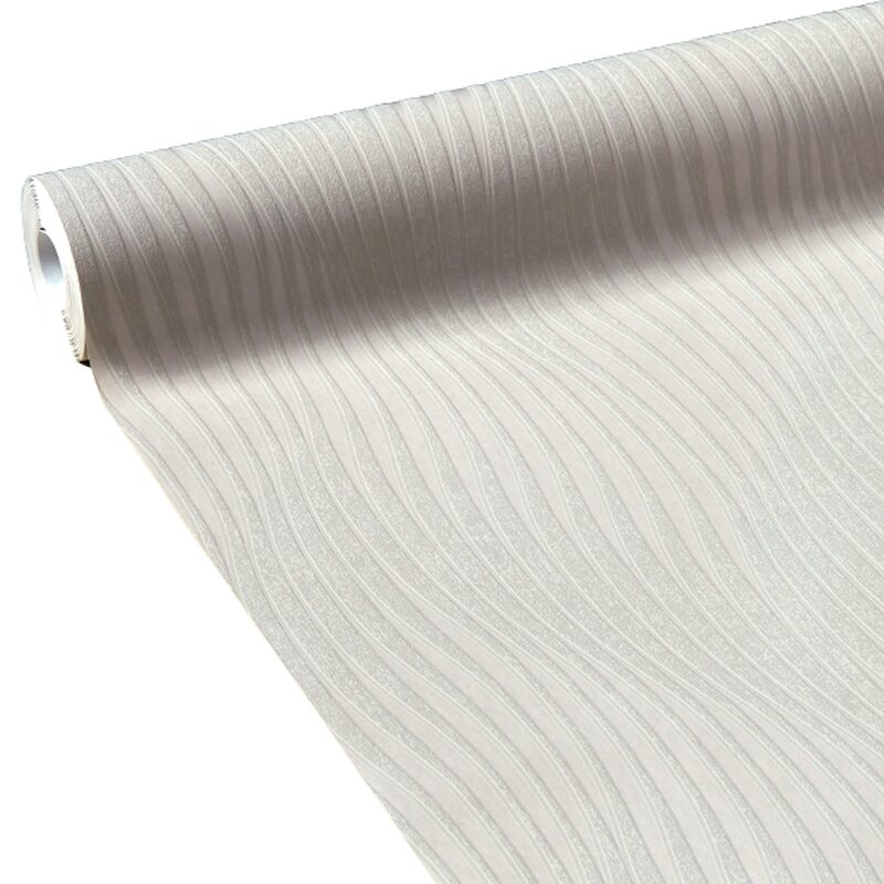 Papier peint intissé ONDULINE coloris lin