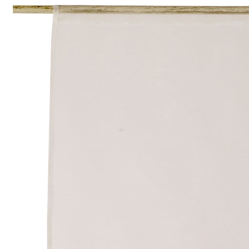 Vitrage ANGEL coloris blanc 45 x 90 cm