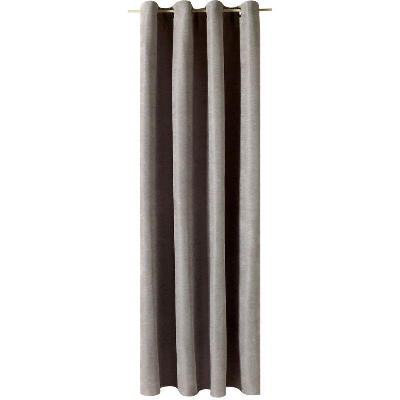Rideau thermique ALASKA coloris gris 140 x 260 cm