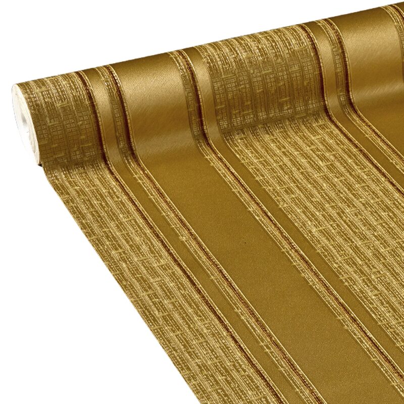 Papier peint intissé VERSACE GREEK STRIPE coloris or