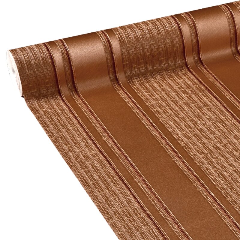 Papier peint intissé VERSACE GREEK STRIPE coloris cuivre