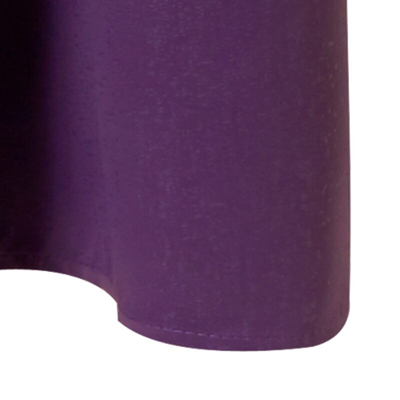 Rideau BESSY coloris aubergine 140 x 250 cm