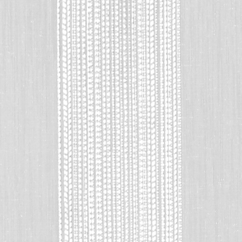 Vitrage PINGALA coloris blanc 90 x 200 cm