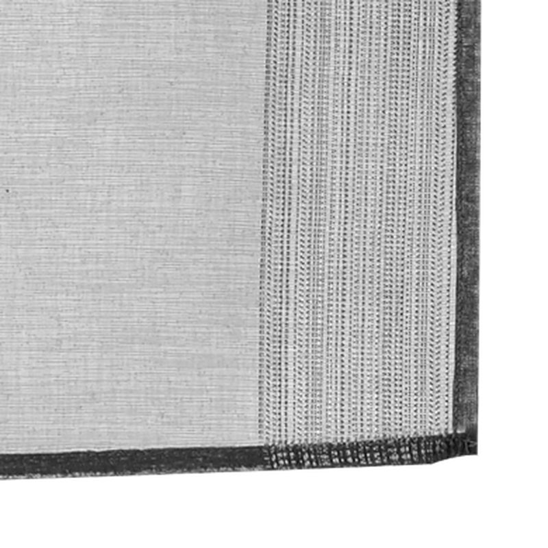 Vitrage PINGALA coloris gris 90 x 200 cm