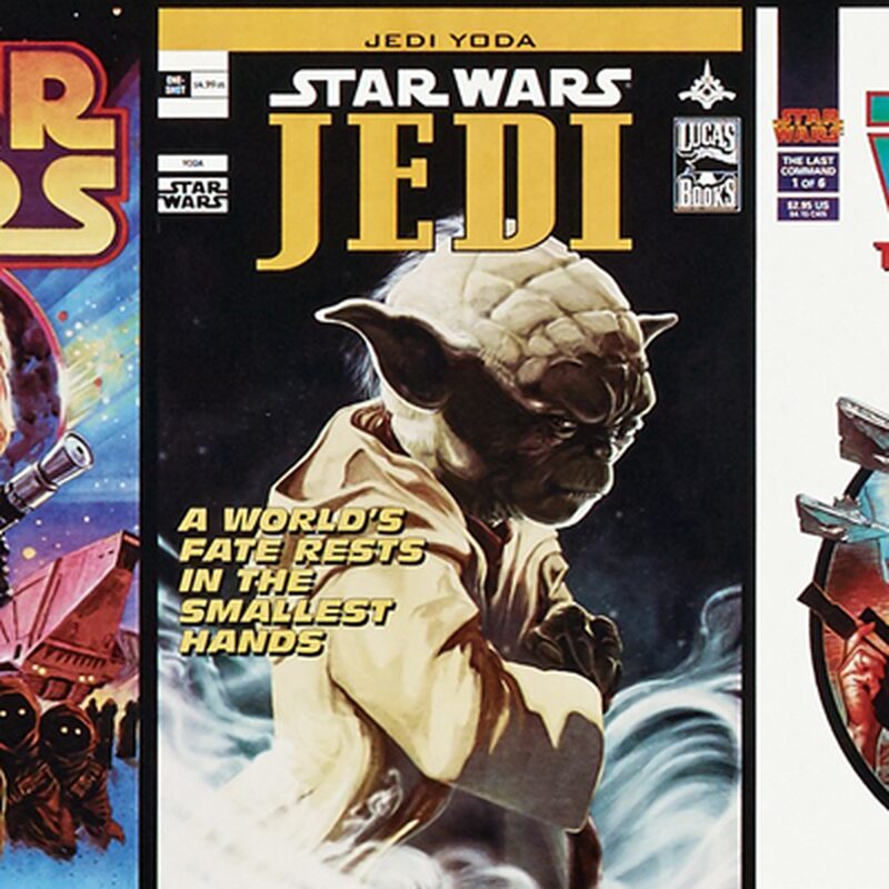 Frise vinyle STAR WARS coloris noir