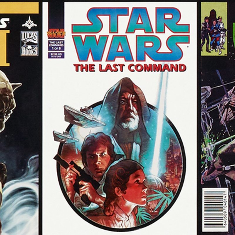 Frise vinyle STAR WARS coloris noir