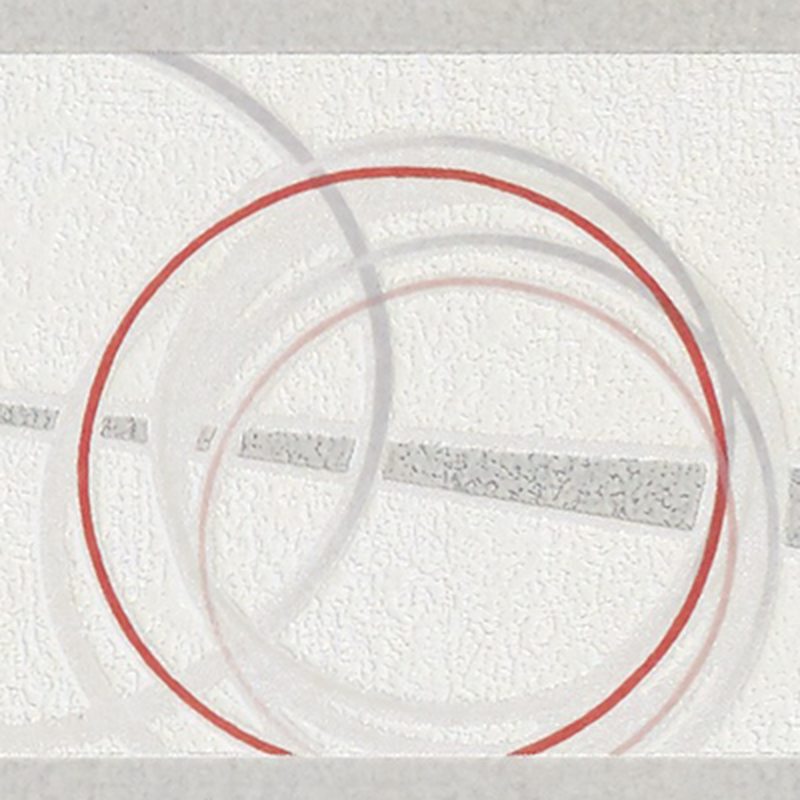 Frise vinyle ELLIPSE coloris gris perle