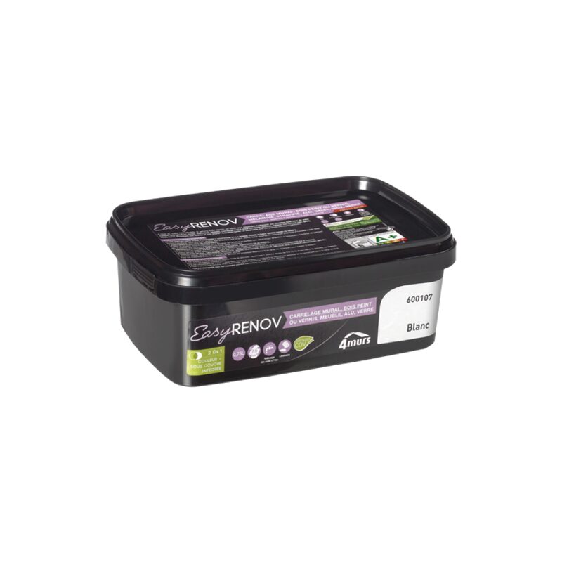 Peinture Rénovation EASY RENOV Alkyde blanc Satiné 0,75 L