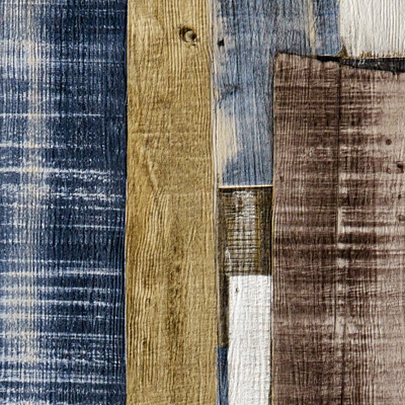 Papier peint TEENS PLANCHE coloris bleu