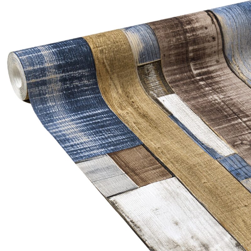 Papier peint TEENS PLANCHE coloris bleu