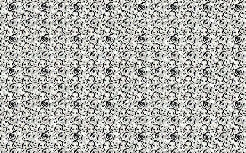 Papier peint intissé HYPNOSIA coloris blanc