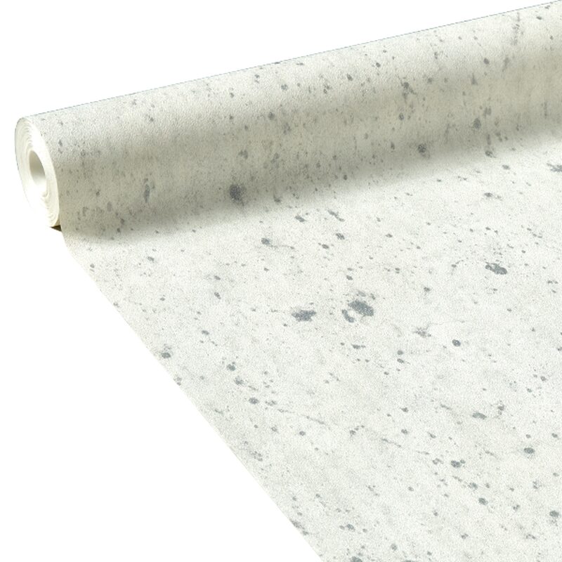 Papier peint intissé FREE BETON coloris blanc