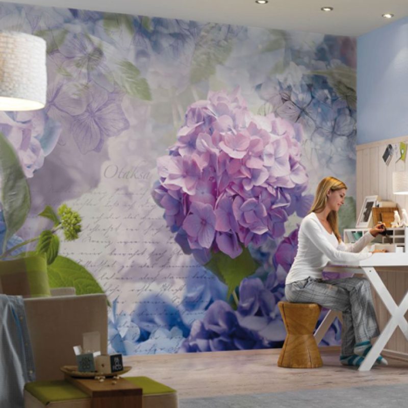 Poster extra large HORTENSIA 368 x 254 cm