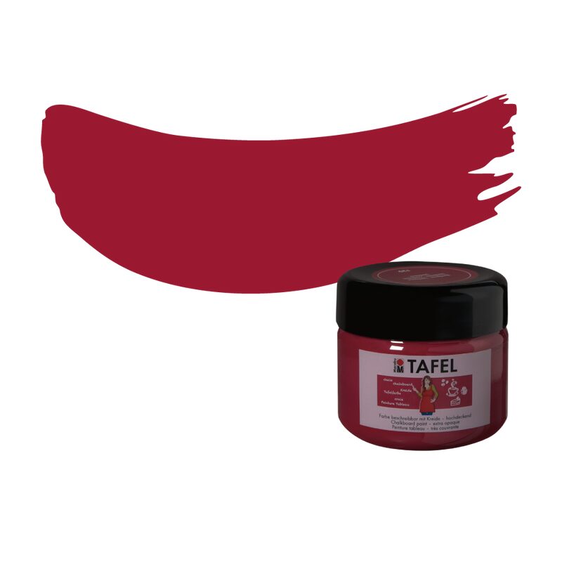 Peinture Créative TABLEAU À CRAIE Acrylique bordeaux Mat 0,23 L