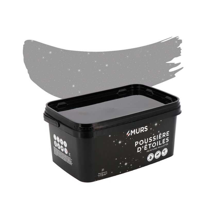 Peinture Décorative POUSSIÈRE D'ÉTOILES Acrylique Proxima Mat 2 L