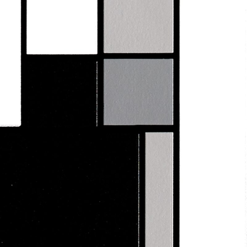 Papier peint vinyle COLOR CUBES coloris noir