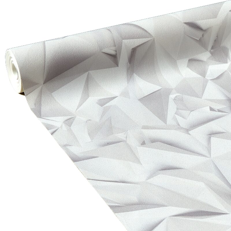 Papier peint intissé CRYSTALIA coloris blanc