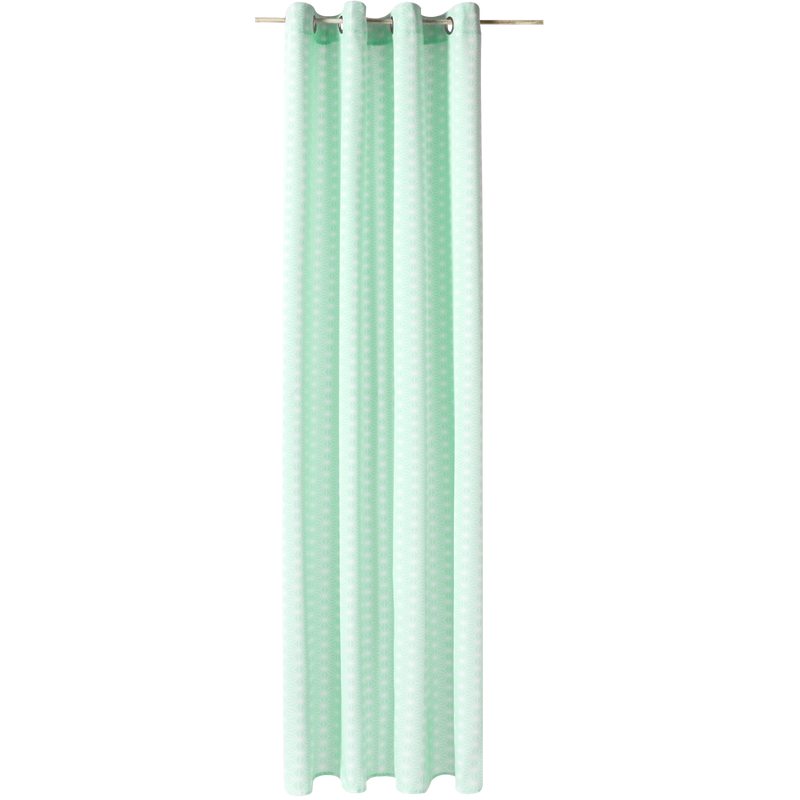 Rideau SOLNA coloris vert 140 x 260 cm