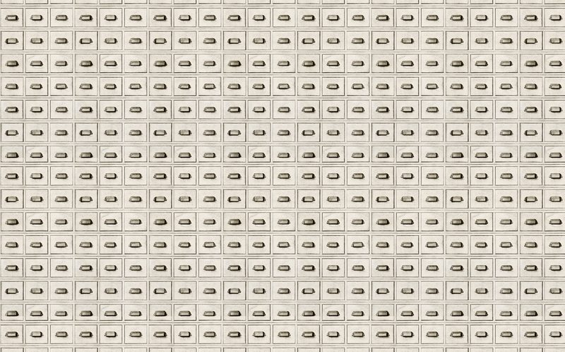 Papier peint intissé LOCKER coloris lin
