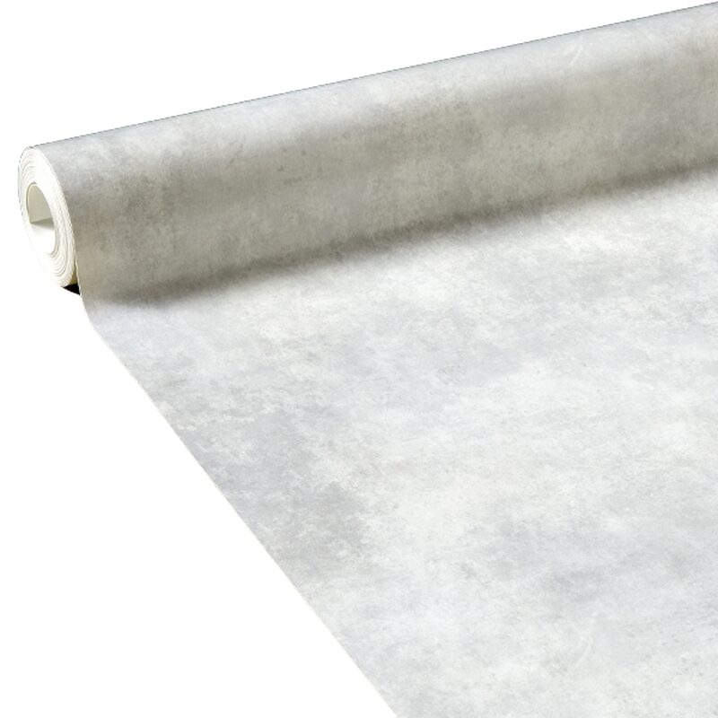 Papier peint intissé RIVIERA BÉTON coloris gris perle