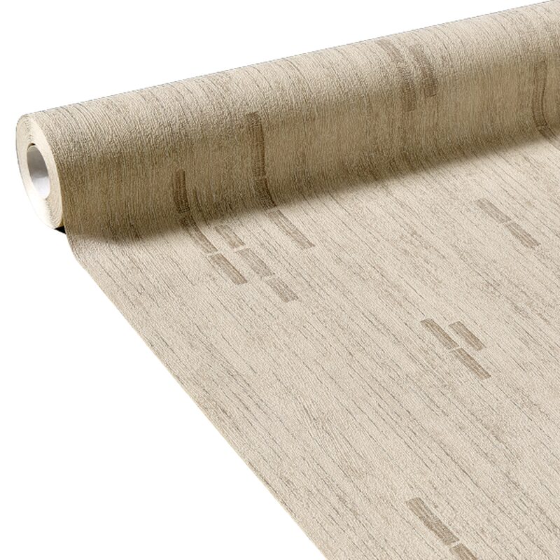 Papier peint intissé KYRIEL coloris cappuccino