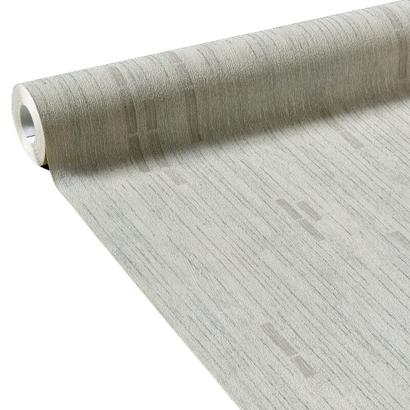 Papier peint intissé KYRIEL coloris gris perle