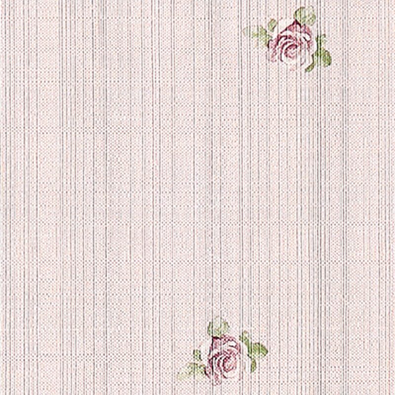 Papier peint intissé LAZY ROSE coloris vieux rose