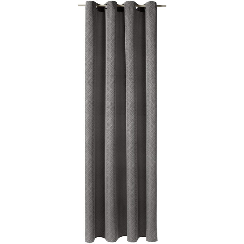 Rideau NEWLOOK coloris gris 140 x 260 cm