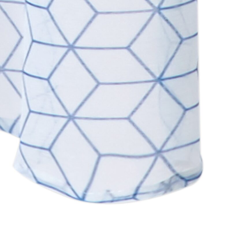 Voilage LUND coloris bleu 140 x 240 cm