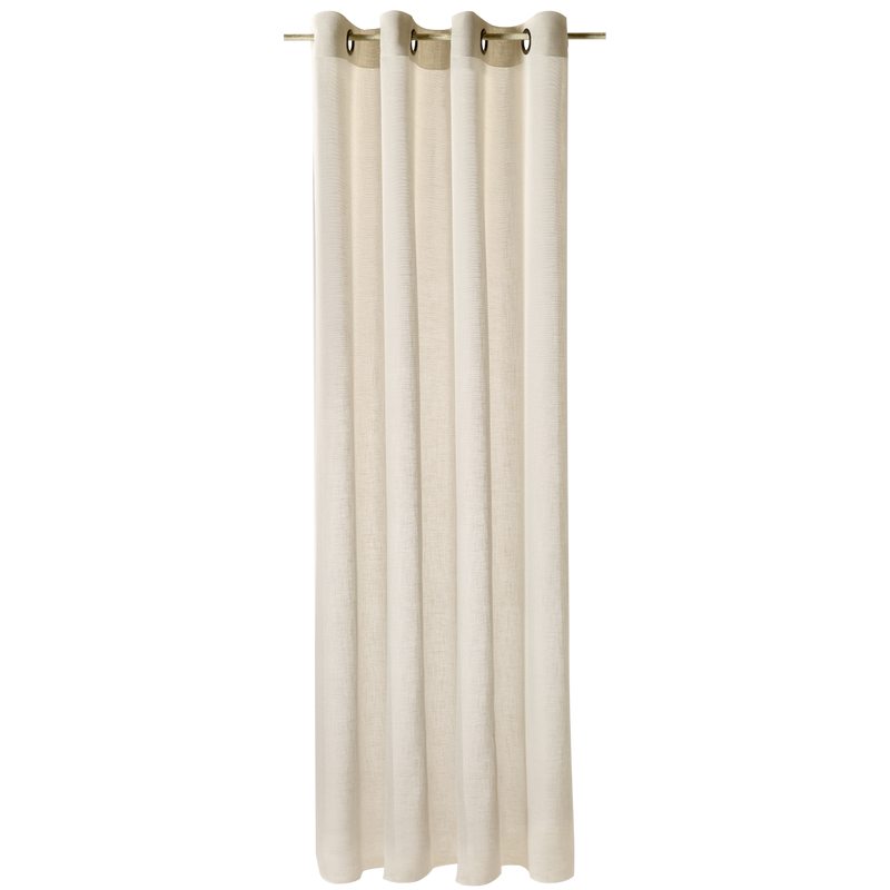 Voilage SWEET coloris beige 145 x 240 cm