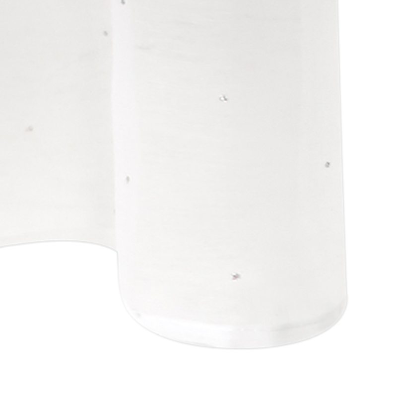 Voilage LILY coloris blanc 140 x 240 cm